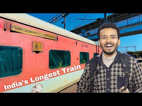 First time in First Class OF INDIA' LONGEST TRAIN