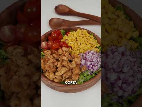 BASTA de ENSALADAS aburridas: haz esta Ensalada con Pollo / Chicken Salad 🥗🍗