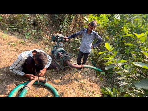 Deisel Engine Surprise: 🫢 What Happened Today? - Vlog 5Hp Waterpump 😱ll Dinu Mehra vlog ll