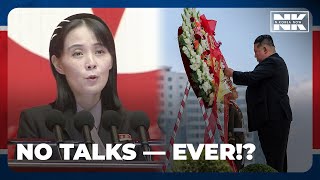 Kim Yo-jong declares no dialogue with S. Korea's Lee Jae-myung government