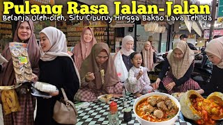 HIDUP DI DESA | Pulang Dari BANDUNG Belanja Oleh-oleh Kulineran Bakso Teh Ida