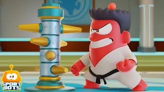 Người Nộm Huấn Luyện, Thử Thách Hoạt Hình | Tập Phim Hài Hước Của Sprtbots