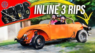 We Swapped our Homemade 1.2L Diesel into a Baja Beetle!