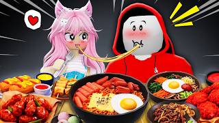 Strong JJ Had A ASMR MUKBANG DATE In Roblox?! - Maizen Roblox