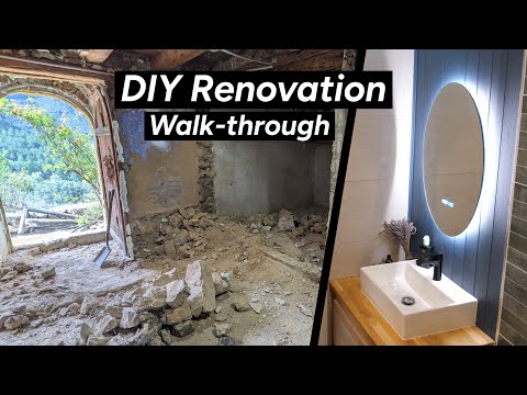 My Ancient Basement Renovation / Full Walk-through