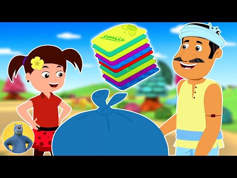 धोबी आया धोबी आया, Dhobi Aya Dhobi Aya, Hindi Learning Cartoon and Nursery Rhymes for Kids