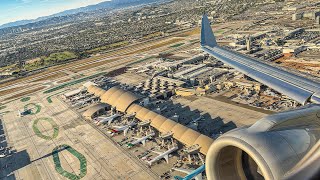 SHORT Takeoff Roll | American Eagle ERJ-175 Powerful Takeoff from Los Angeles International ~ KLAX