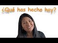 Práctica del Pretérito Perfecto