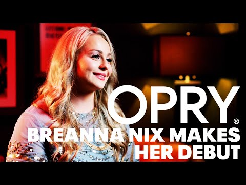 Breanna Nix Makes Her Opry Debut!