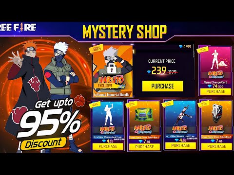 Kakashi Bundle Mystery Shop Full Review 😮💥| lol emote return | free fire new event | ff new event