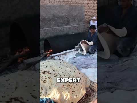 Probably the largest bread ever.