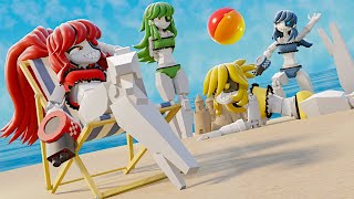 MIMI SENTRY GIRLS at the BEACH 💦