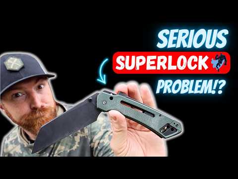 Watch Me Push the SuperLock Knife to Its Limits!