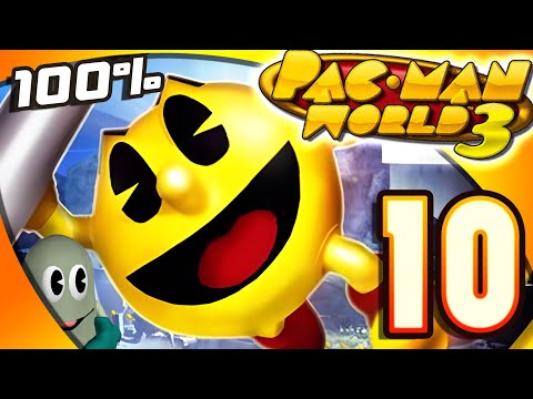 Pac-Man World 3 Walkthrough Part 10 (PS2, Gamecube) 100%