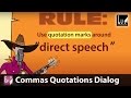 Mastering Commas and Quotations in Dialogue
