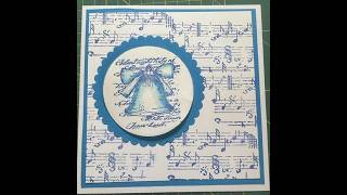 #indigoblu box kit Christmas card 