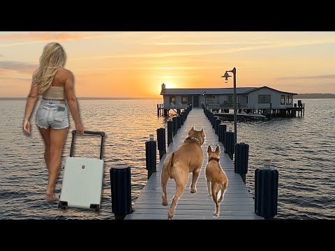 Vlog Tahiti Style Lake House - Bass Fishing