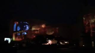 Short Clip of the Indiana Jones Portion of the Movie Magic Light Show at Disney's Hollywood Studios