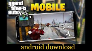 GTA 5 android gameplay and download