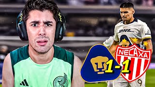 😨 El Memote Hace el Error del Año... | Pumas vs Necaxa 1-1 | Liga MX J4 AP2025