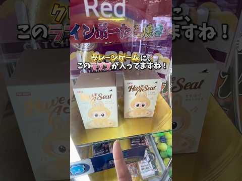 【ゲーセン】ラブブがたこ焼きキャッチャーに入ってたので本当に取れるのか挑戦してみました。(クレーンゲーム)