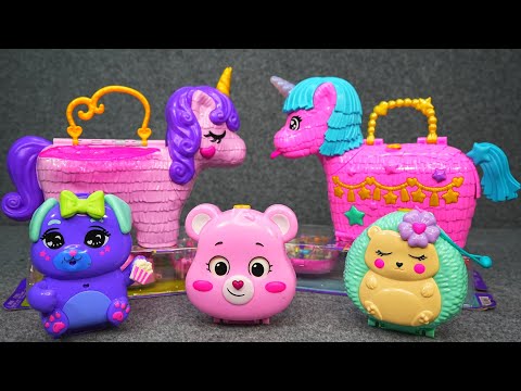 10 Minutes Polly Pocket Collection Unboxing - Satisfying Unboxing (ASMR)