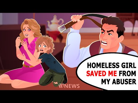 Homeless girl saved me from an awful person