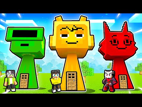 Minecraft'ta Sprunki'nin İçine Girdim ve Bakın Ne Yaşadım? 😱