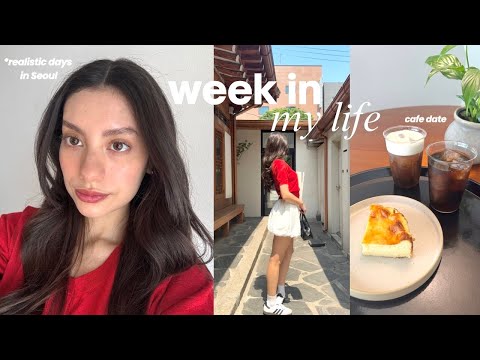 what i do on my days off in Seoul | realistic vlog, cafe date with husband #lifeinseoul