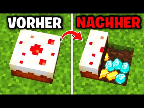 15 TRICKS in MINECRAFT um deine ITEMS zu verstecken!