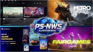 PS-NWS: Metro 2039, neues PlayStation UI& Fairgame$ kehrt zurück?! PS-Plus Katalog