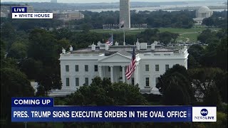 President Trump signs executive orders: LIVE
