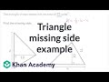 Finding the Missing Side of a Triangle