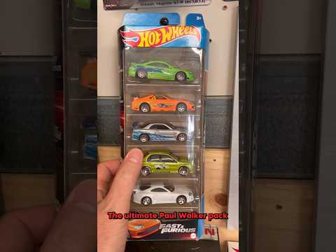 The Ultimate hot wheels Paul Walker custom pack 🔥🔥🔥 #hotwheels #fastandfurious #paulwalker