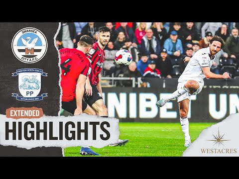 Swansea City v Preston North End | Extended Highlights