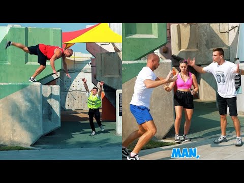 Random People Reacts to Kirya Stunts in Public!