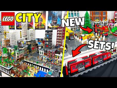 EXPANDING my LEGO City + NEW SETS & ROADS! - LEGO City Update 13