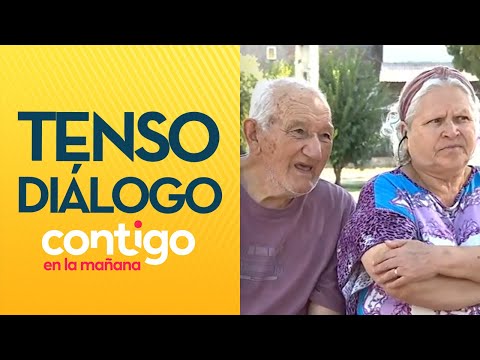 "¡¿EN QUÉ MIENTEN?!": El tenso momento con familiares de abuelos sin hogar - Contigo en la Mañana