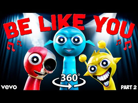 360º VR Incredibox Sprunki - Be Like You (official song) Part 2