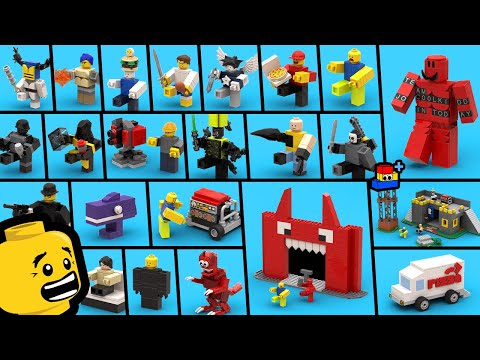 How to Build LEGO Roblox Forsaken (Minifigures and Playsets)
