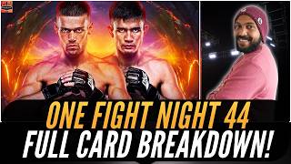 FWF: ONE Fight Night 44 Jarvis vs Rungrawee 2 PREVIEW + PREDICTIONS! Who will get the rematch?