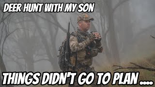 Things Went Belly Up || Deer Hunting with my 8 Year Old Son || Amazing End of the 2024 Deer Rut