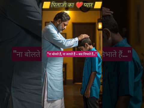 पिताजी का प्यार ♥️ चुपचाप आया, सब कुछ दे गया… #FathersDay #motivationalvideo