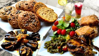 وجبات صحية اقتصادية وبنينة للصيام المتقطع 😋 خبز مسفنج وغزال مع مشروب منعش وغذيوة صيفية بنينة 