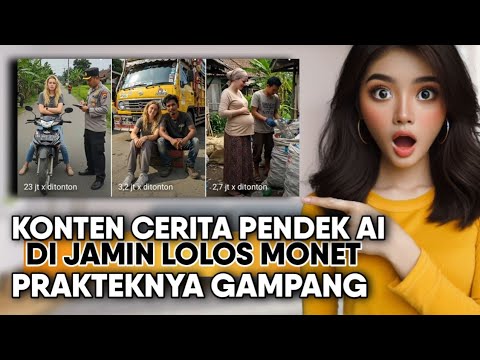 Tutorial Buat Konten Cerita Pendek Dari Google Veo 3 Yang Sedang Viral🔥 || Edukasi Cari Cuan Dari AI