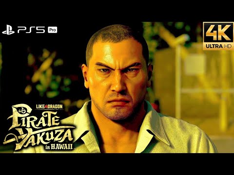 Like a Dragon: Pirate Yakuza in Hawaii - Saejima Boss Fight (4K 60FPS)