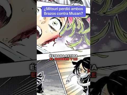 ¿Mitsuri perdió ambos Brazos contra Muzan? #anime #manga #demonslayer #kimetsunoyaiba