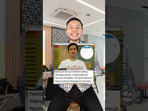 Netizen transfer ke nomor fufufafa malah keluar nama Gibran? Beneran? #shorts