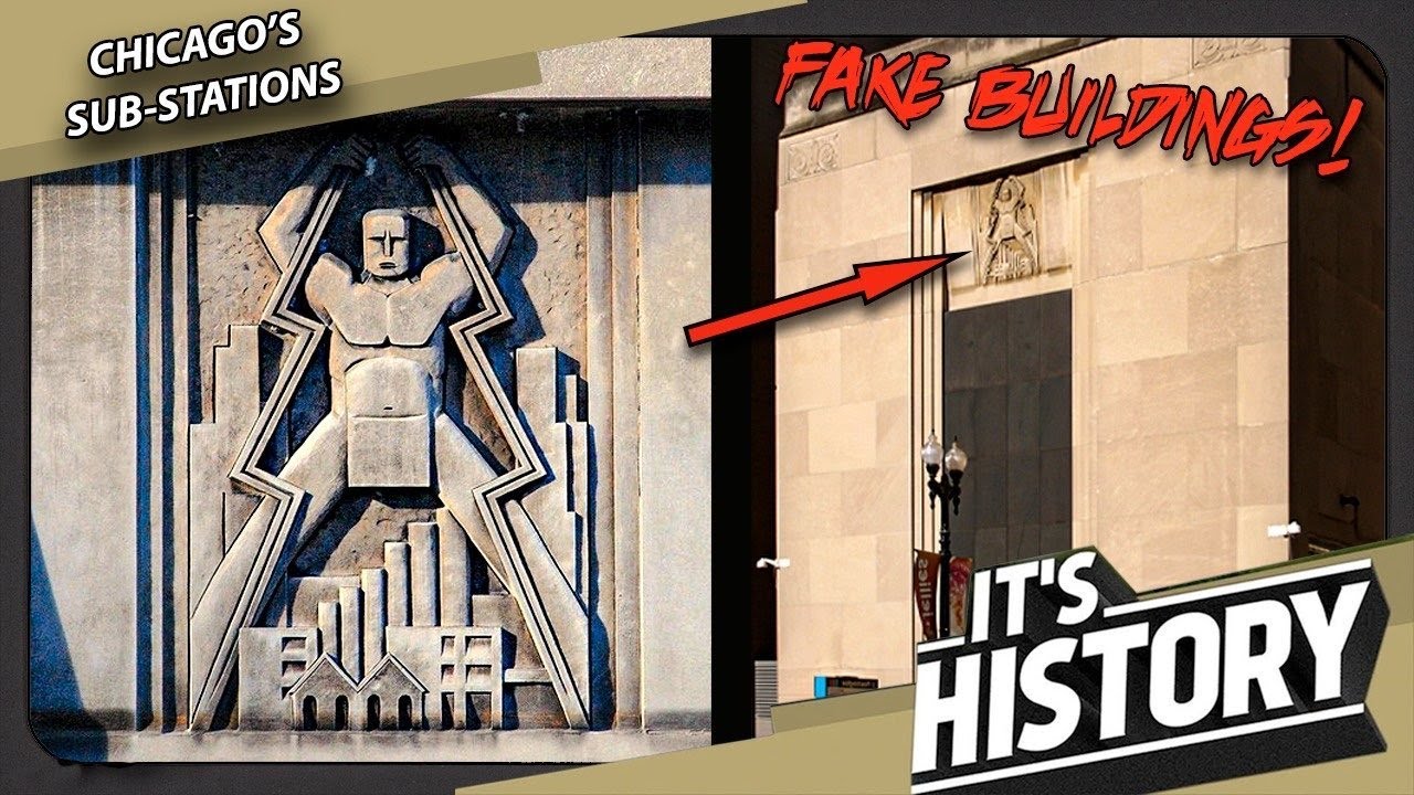 Chicago’s Fake Buildings – Secret Sub-Stations (the story behind them) –