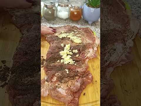 Мясной рулет #оченьвкусно #рецепты #вкусноипросто #мясо #мяснойрулет #рулет